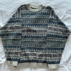 Grandpa knitted sweater